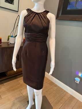 Adrianna Papell Brown Dress - size 0